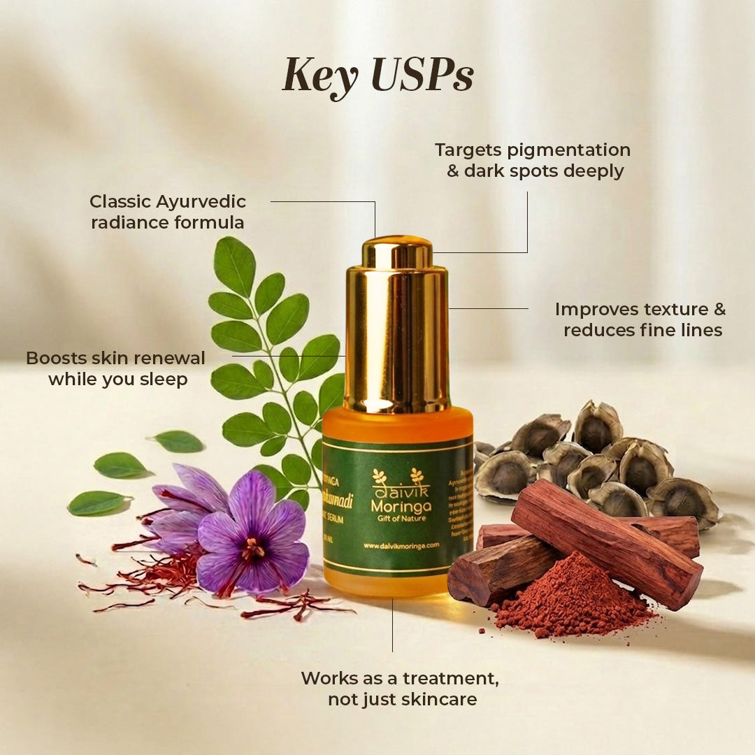 Moringa Kumkumadi Night Serum