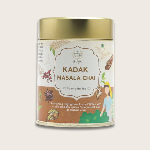 Lluvia Tea Kadak masala chai | improves metabolism & immunity| 70g