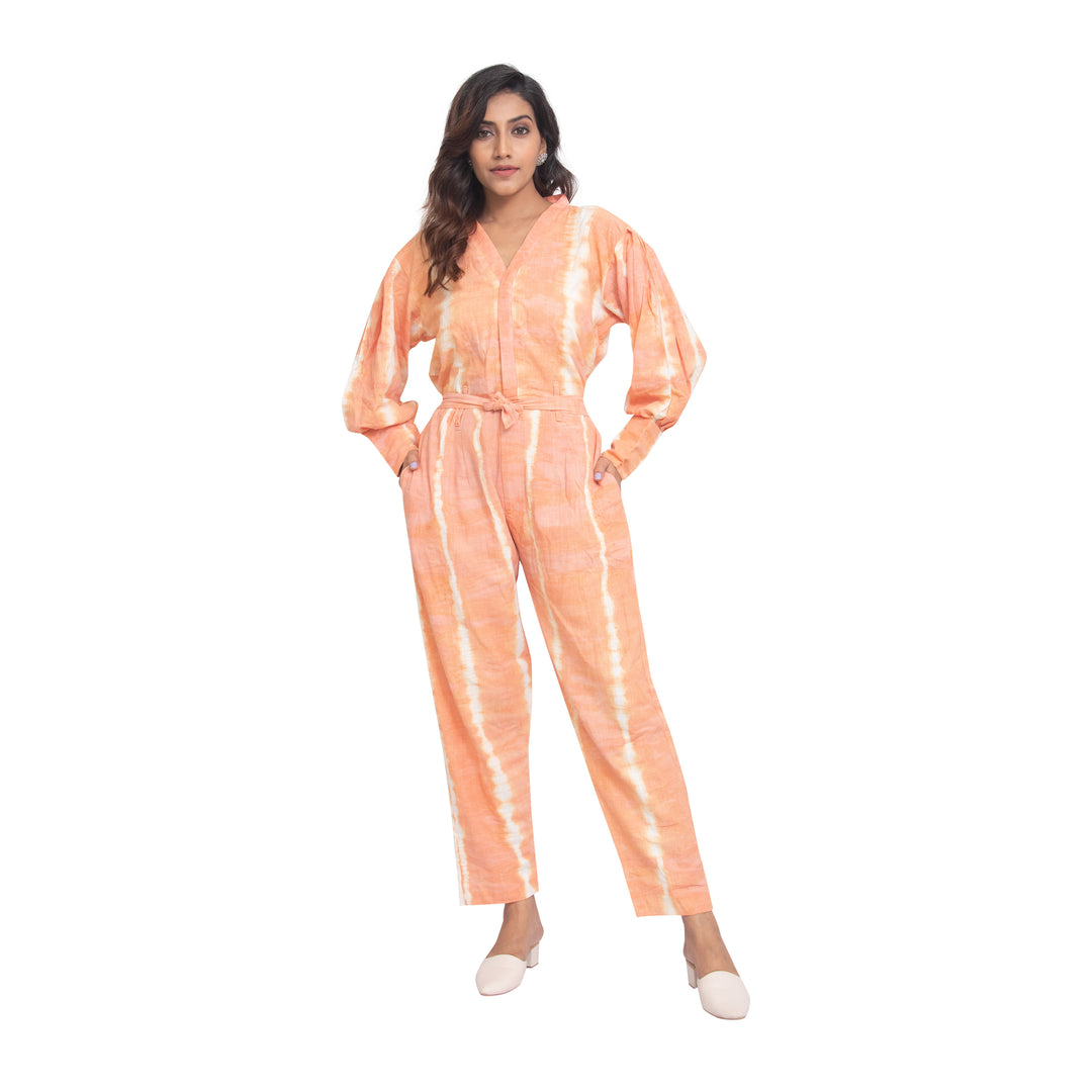 Agati Design Kani Tie and Dye Jumpsuit