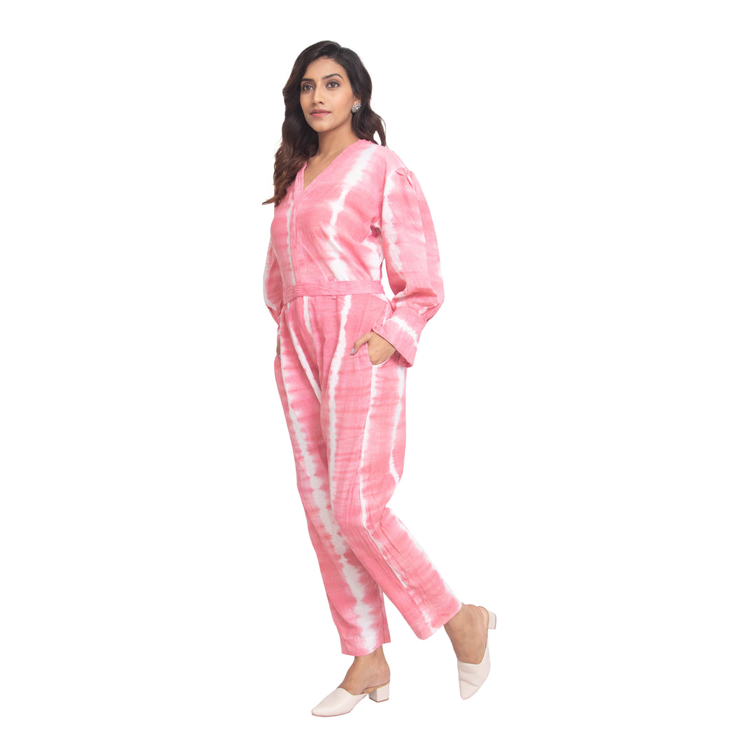 Agati Design Kani Tie and Dye Jumpsuit
