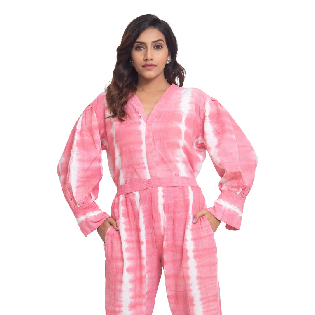 Agati Design Kani Tie and Dye Jumpsuit