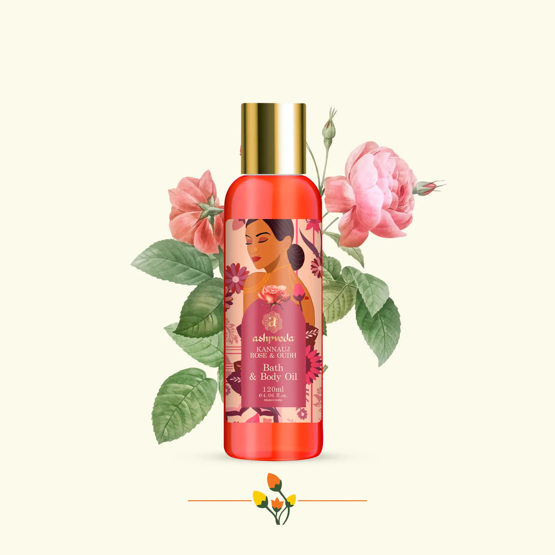 Kannauj Rose & Oudh - Body Oil