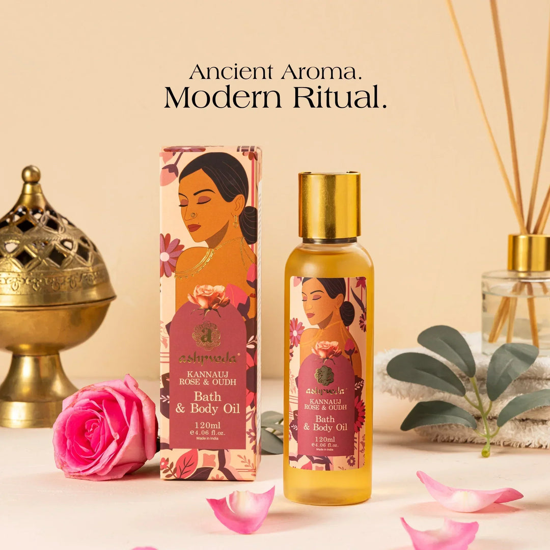 Kannauj Rose & Oudh - Body Oil