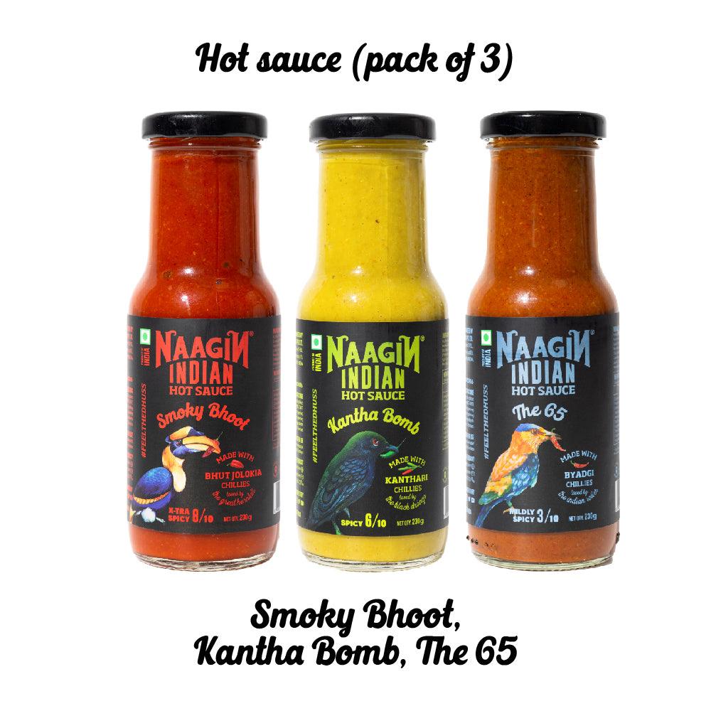 Hot Sauce (Pack of 3)