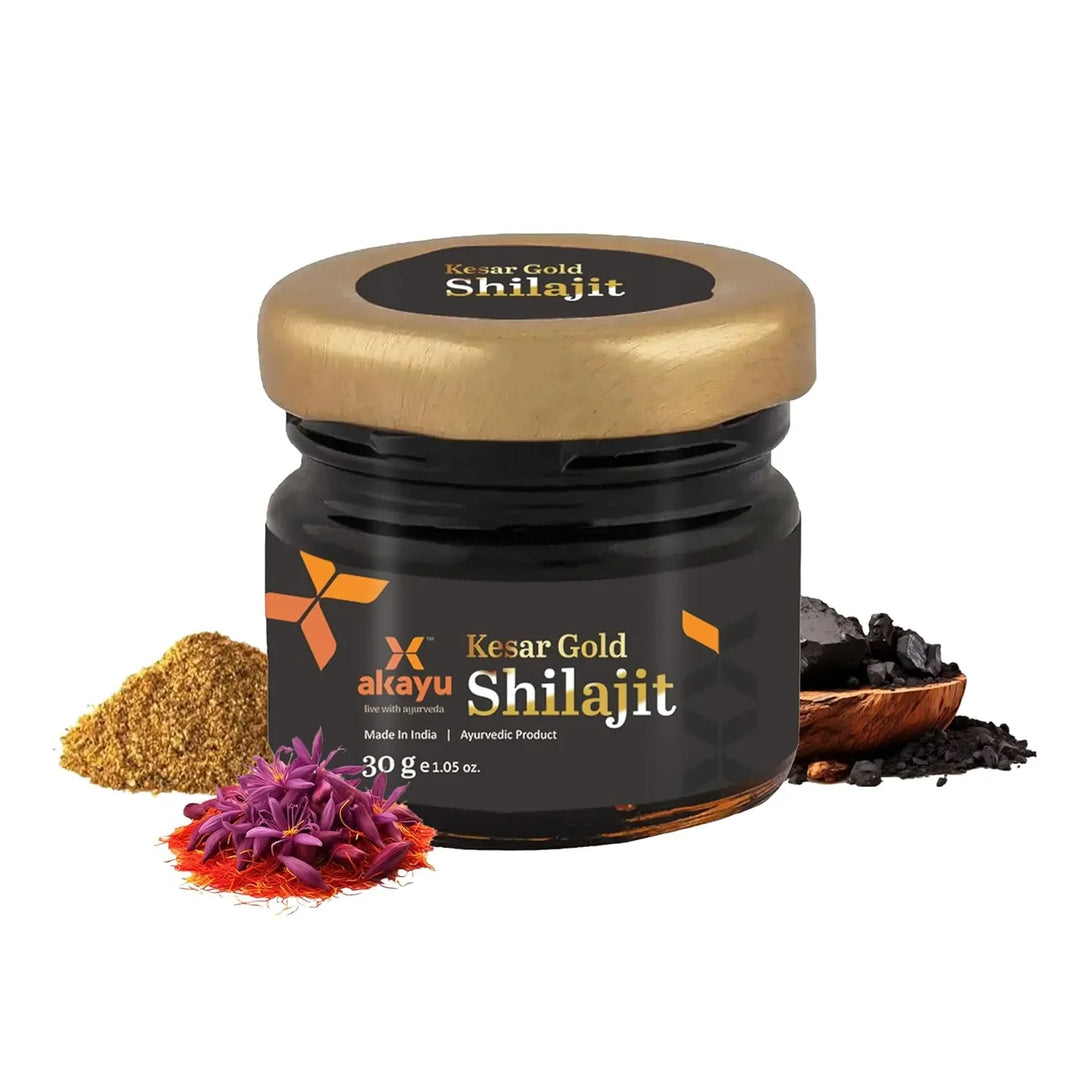 Akayu Kesar Gold Shilajit