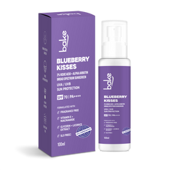 Blueberry Kisses Kojic Acid Sunscreen with 2% Alpha Arbutin SPF 70 PA+++