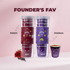 Cupji Founder’s Favourite Combo – Jamun + Chatkara Green Tea (20 Instant Cups)