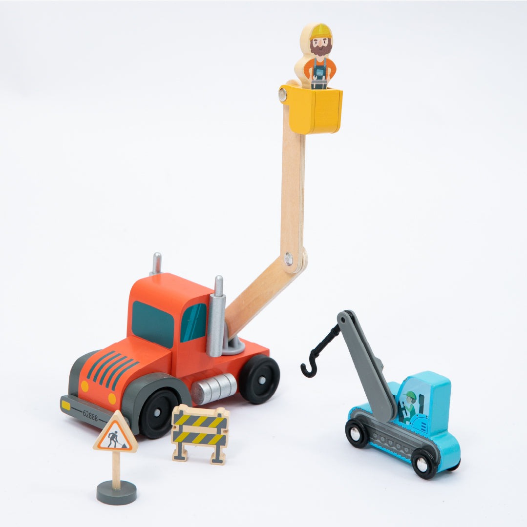 Wudly - Construction Site Vehicles Carrier Set