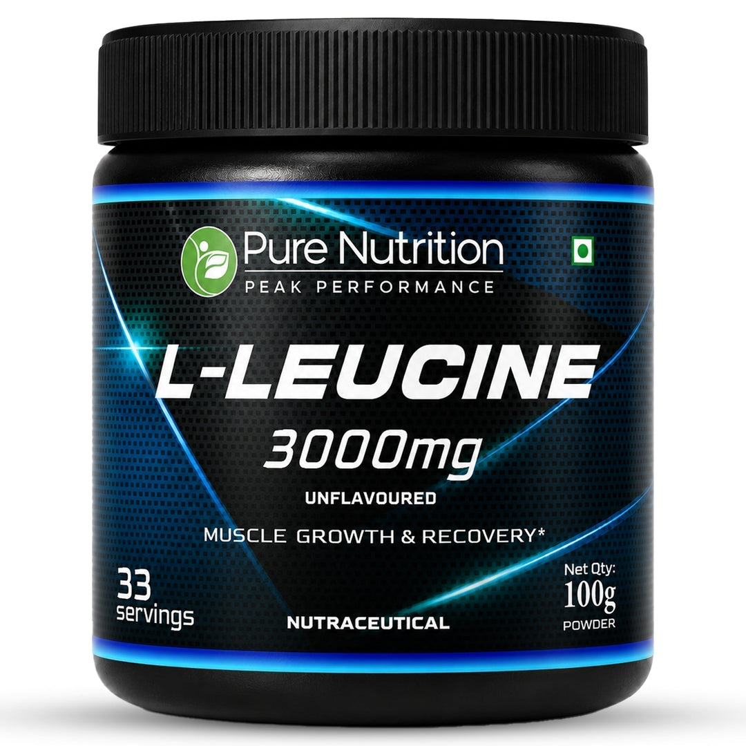 L-Leucine Powder 3000mg Unflavoured | Muscle Protein Synthesis & Recovery