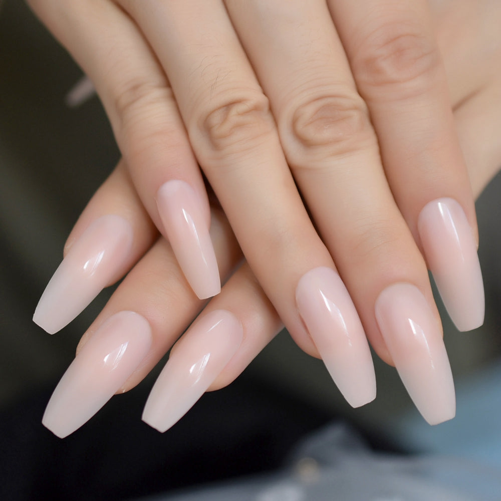 Girlie | Long Coffin, Press on Nails