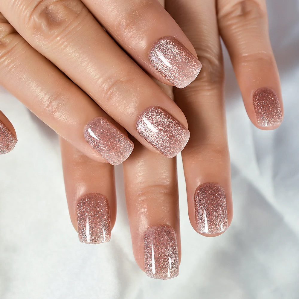 Gush Beauty Siren | Short Squoval, Press-On Nails