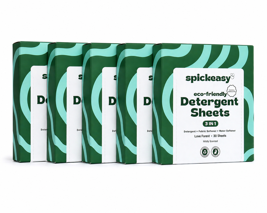 Spickeasy 3 in 1 Detergent Sheets - Love Forest - 30 Sheets