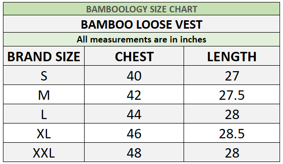 Bamboo Fabric Gen Z Oversize Gym Vest for Men |  Black