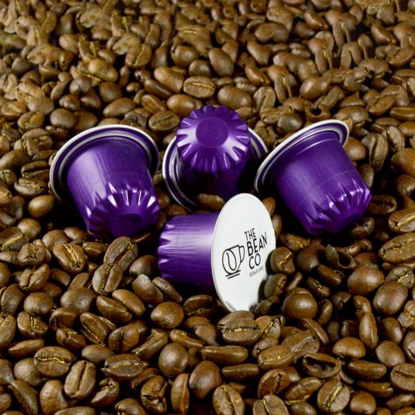 The Bean Co Roasters Estremo Aluminium Coffee Capsules | Intensity 10 | Intense & Rich