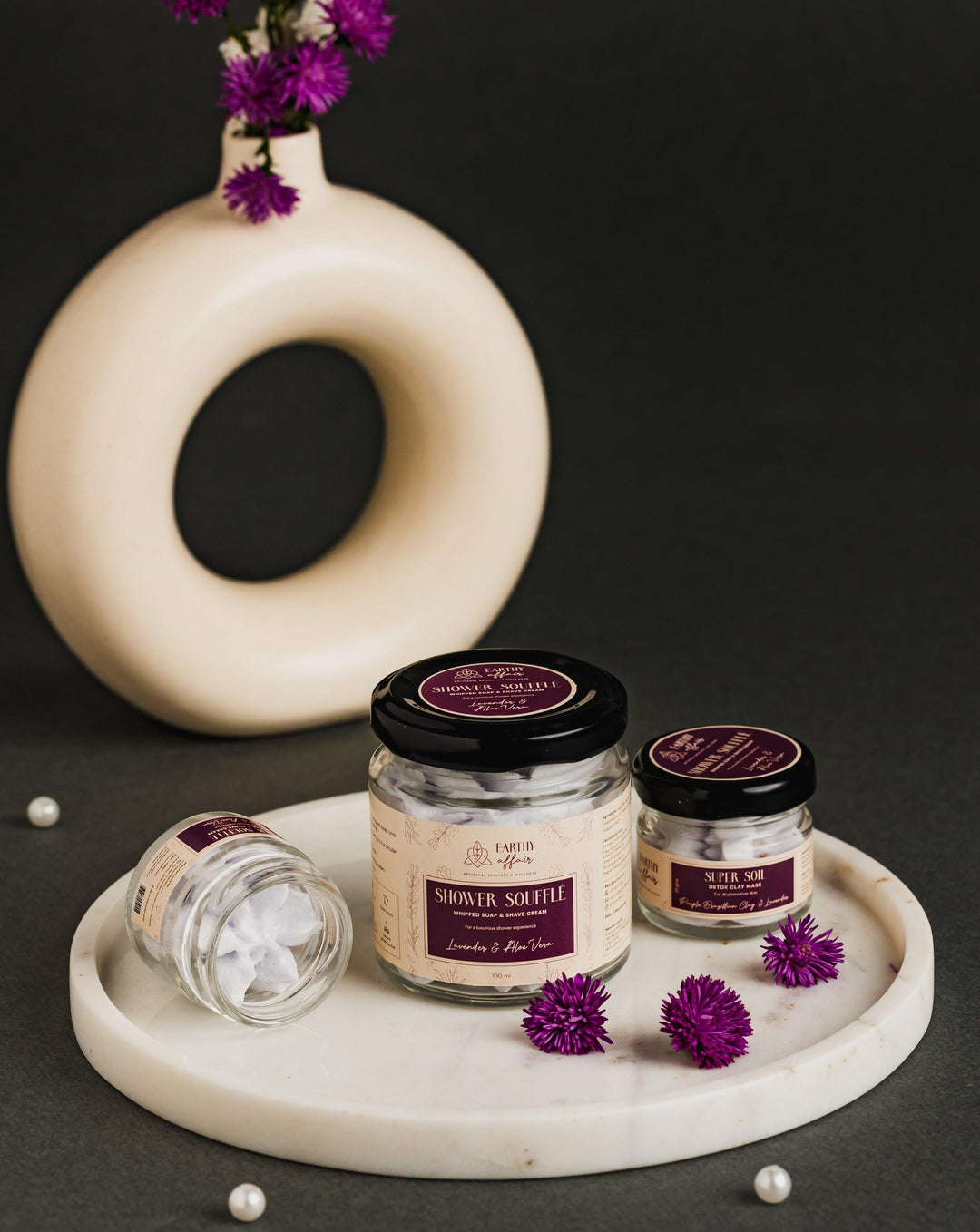 Earthy Affair Lavender & Aloe Vera Shower Soufflé