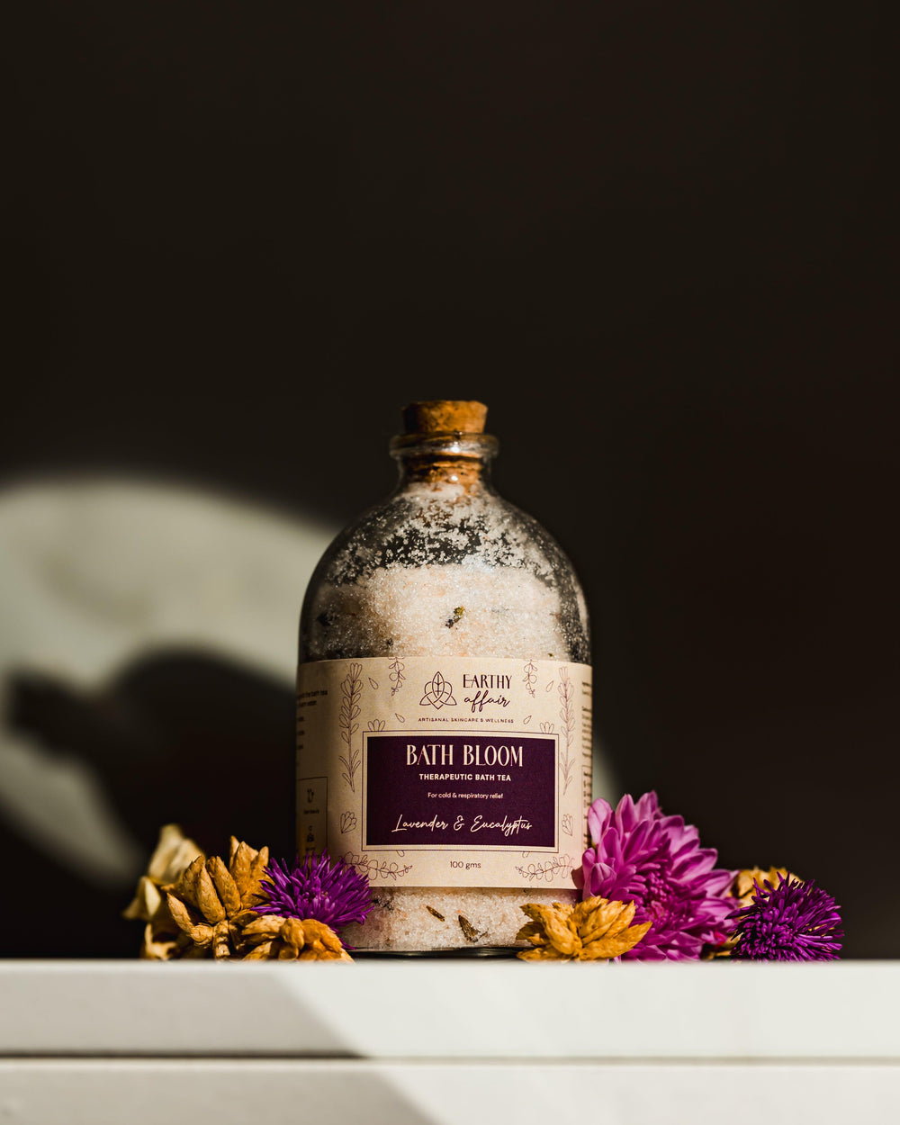 Earthy Affair Lavender & Eucalyptus Bath Bloom