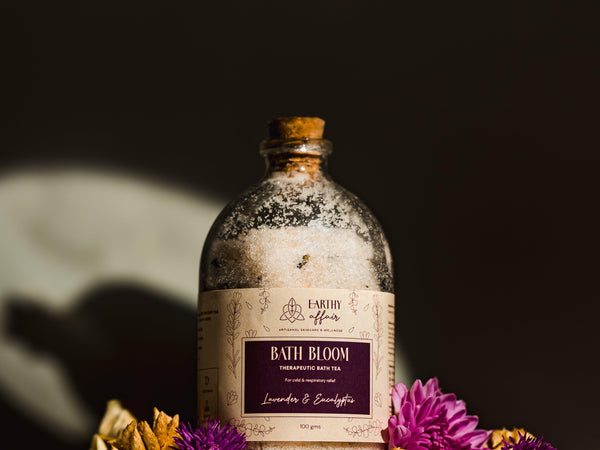 Earthy Affair Lavender & Eucalyptus Bath Bloom