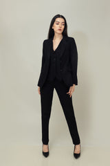 Adam Leaves Laya - Women's Linen Blazer