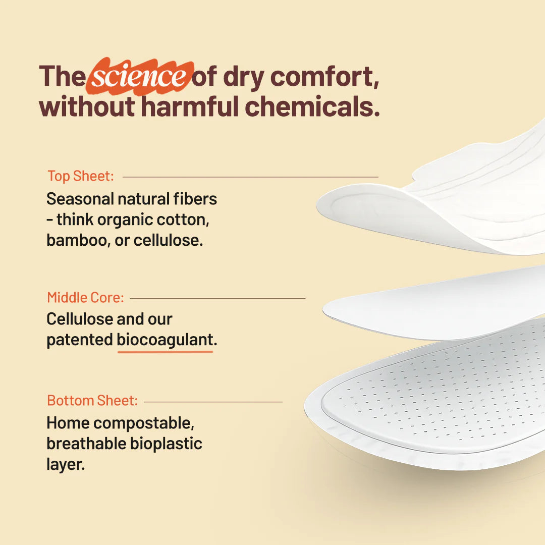 Medium Flow Menstrual Pad (Pack of 36)