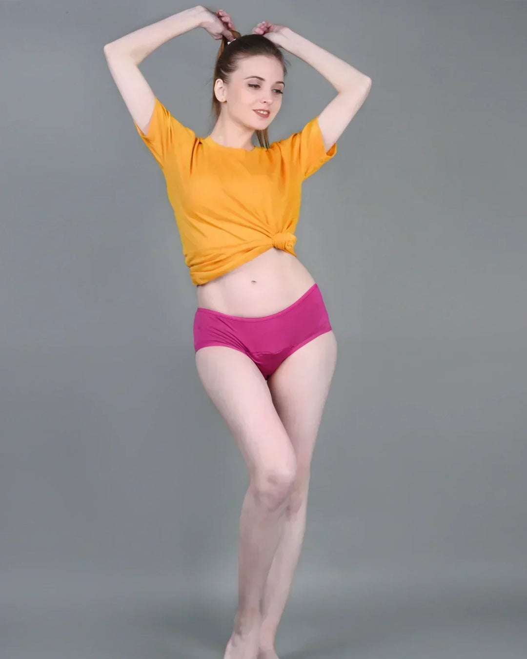 Bamboo Fabric Leak Proof Period Panty 3 Layers Not for heavy Flow | Pack of 1