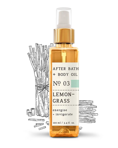 Nature Therapy Lemongrass After Bath + Body Oil