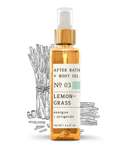 Lemongrass After Bath + Body Oil