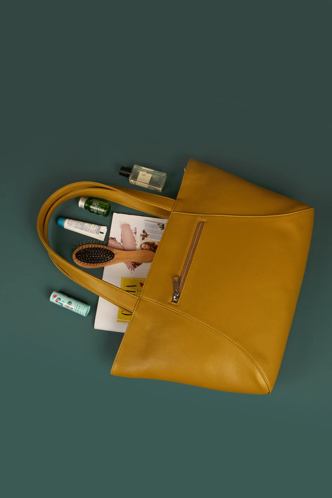 June Vegan Leather Tote Bag