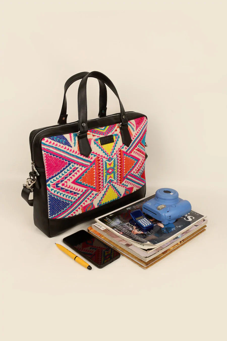 The House Of Gages Ross Handloom 15 Inch Laptop Bag