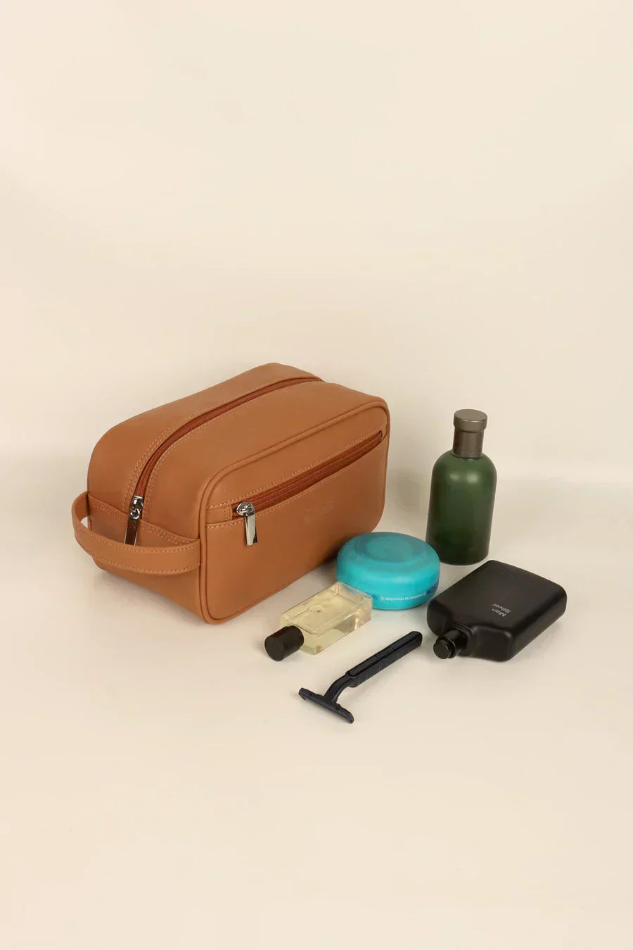 Hurst Vegan Leather Toiletry Bag