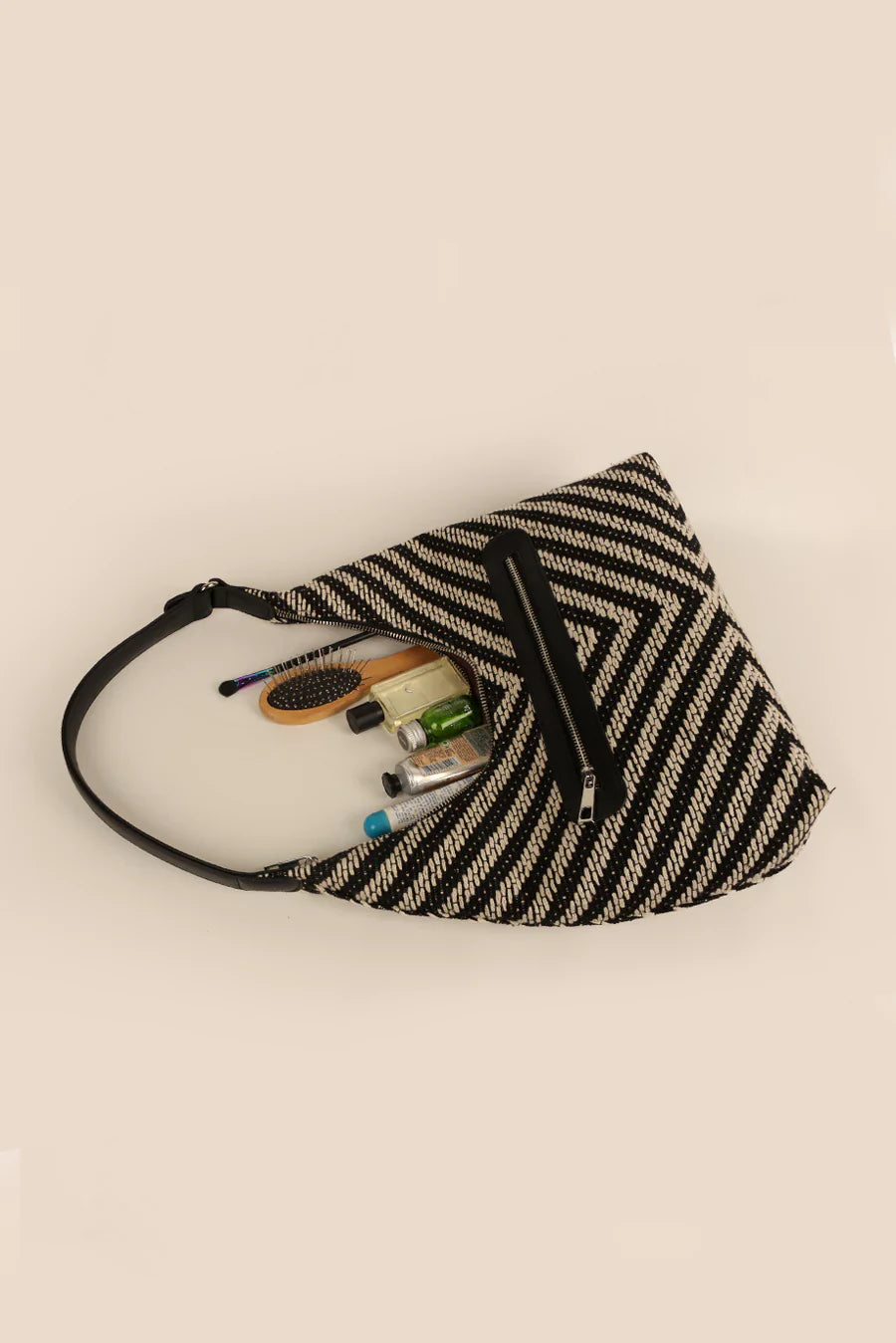 Katie Medium Handloom Shoulder Bag