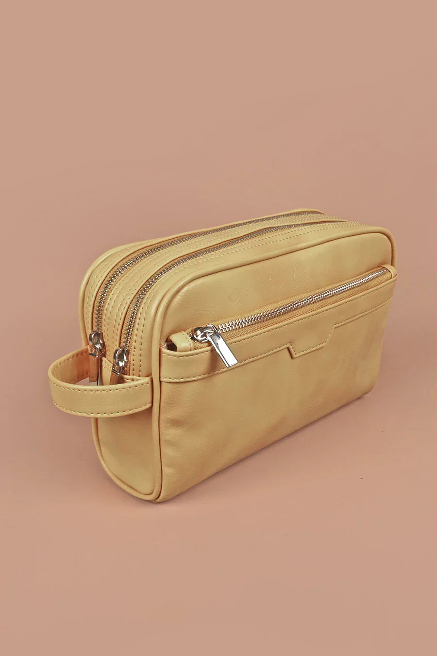 The House of Ganges - The Vegan Leather Travel Toiletry Pouch