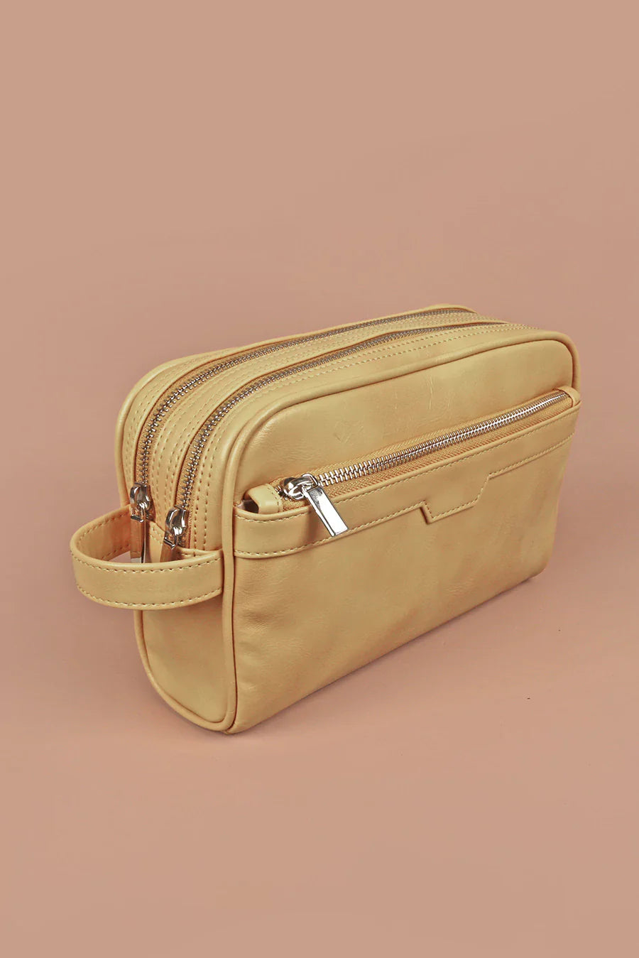 The House of Ganges - The Vegan Leather Travel Toiletry Pouch