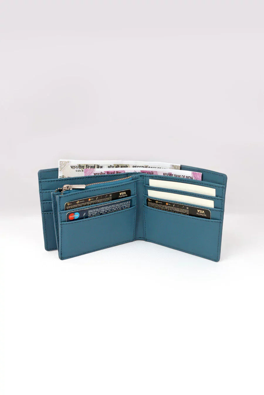 Leonardo Vegan Leather Men Bifold Wallet