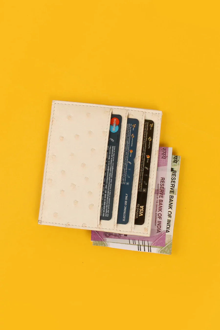 James Vegan Leather Card Holder