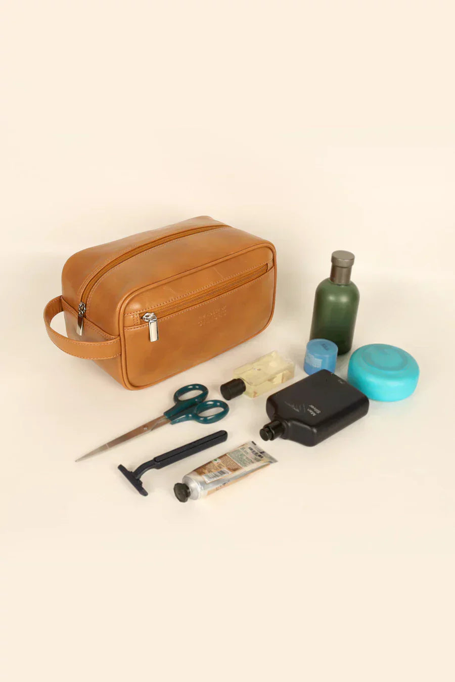 Hurst Vegan Leather Toiletry Bag