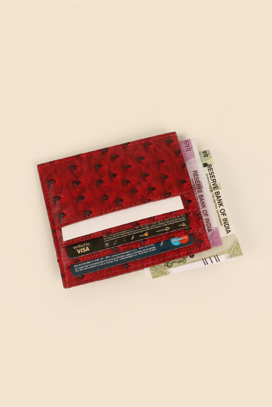 James Vegan Leather Card Holder