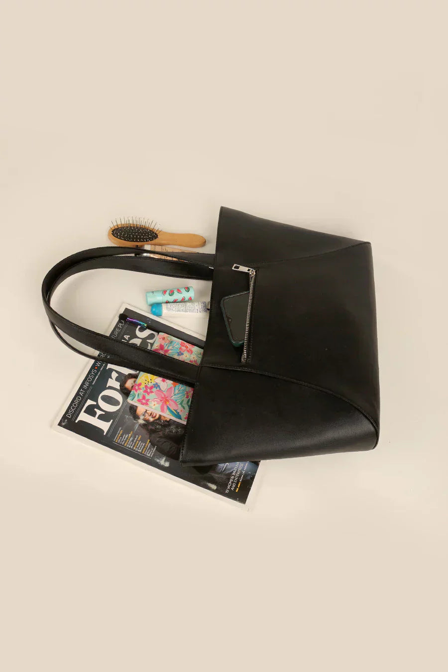 June Vegan Leather Tote Bag