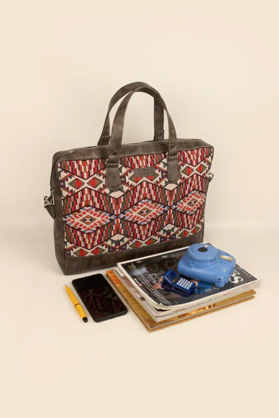 The House Of Gages Ross Handloom 15 Inch Laptop Bag