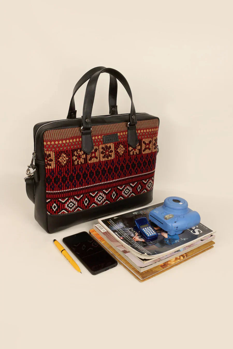 The House Of Gages Ross Handloom 15 Inch Laptop Bag