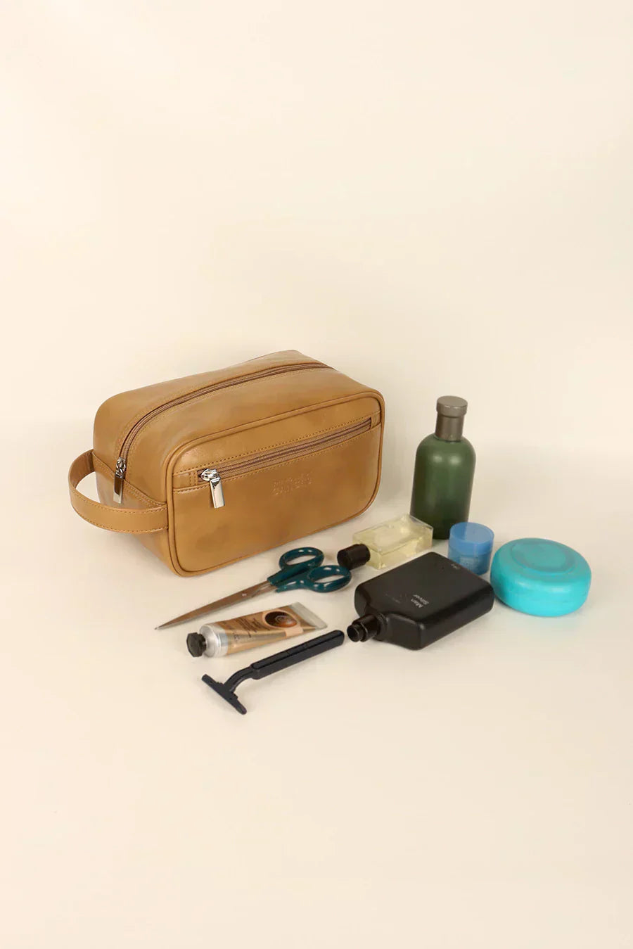 Hurst Vegan Leather Toiletry Bag