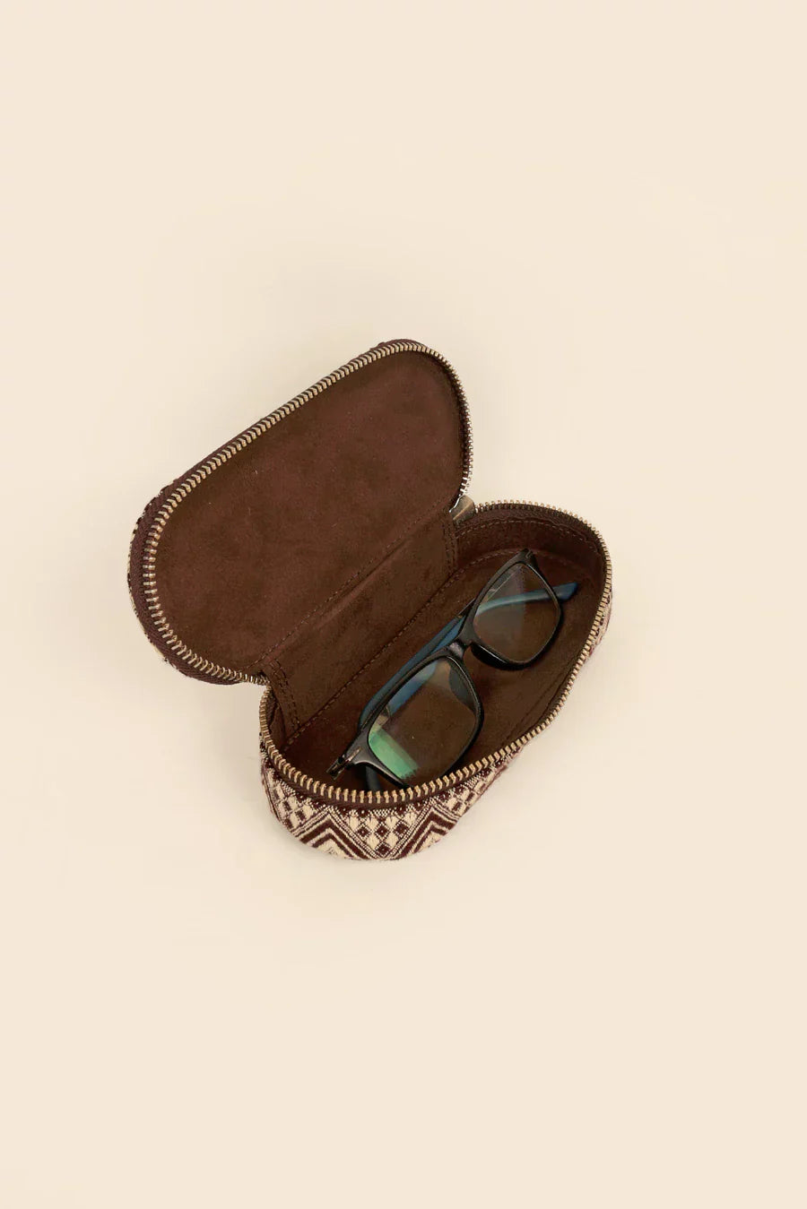 The House Of ganges Eyewear Handloom Case