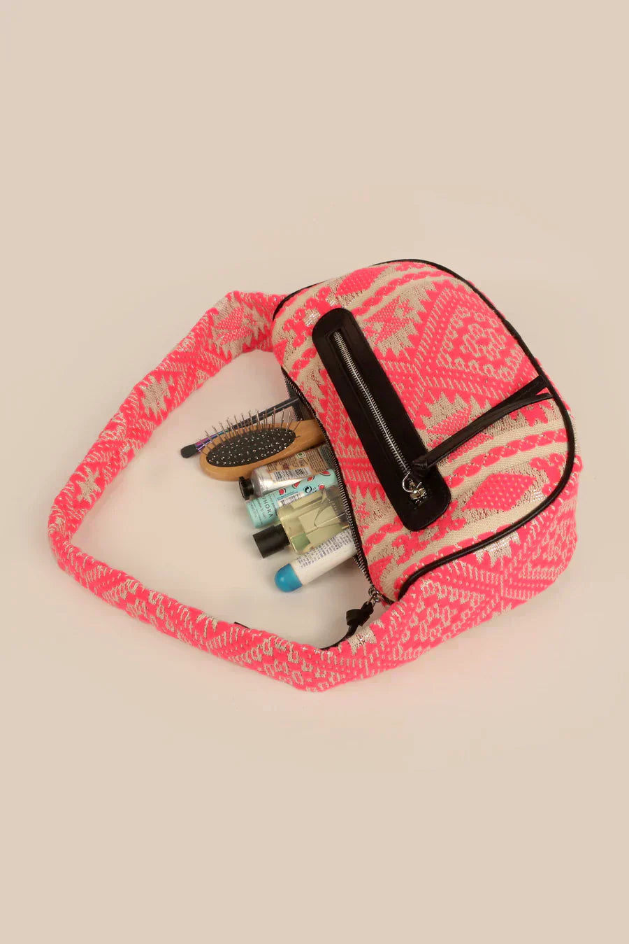 The House Of Ganges Cushy Handloom Shoulder Bag