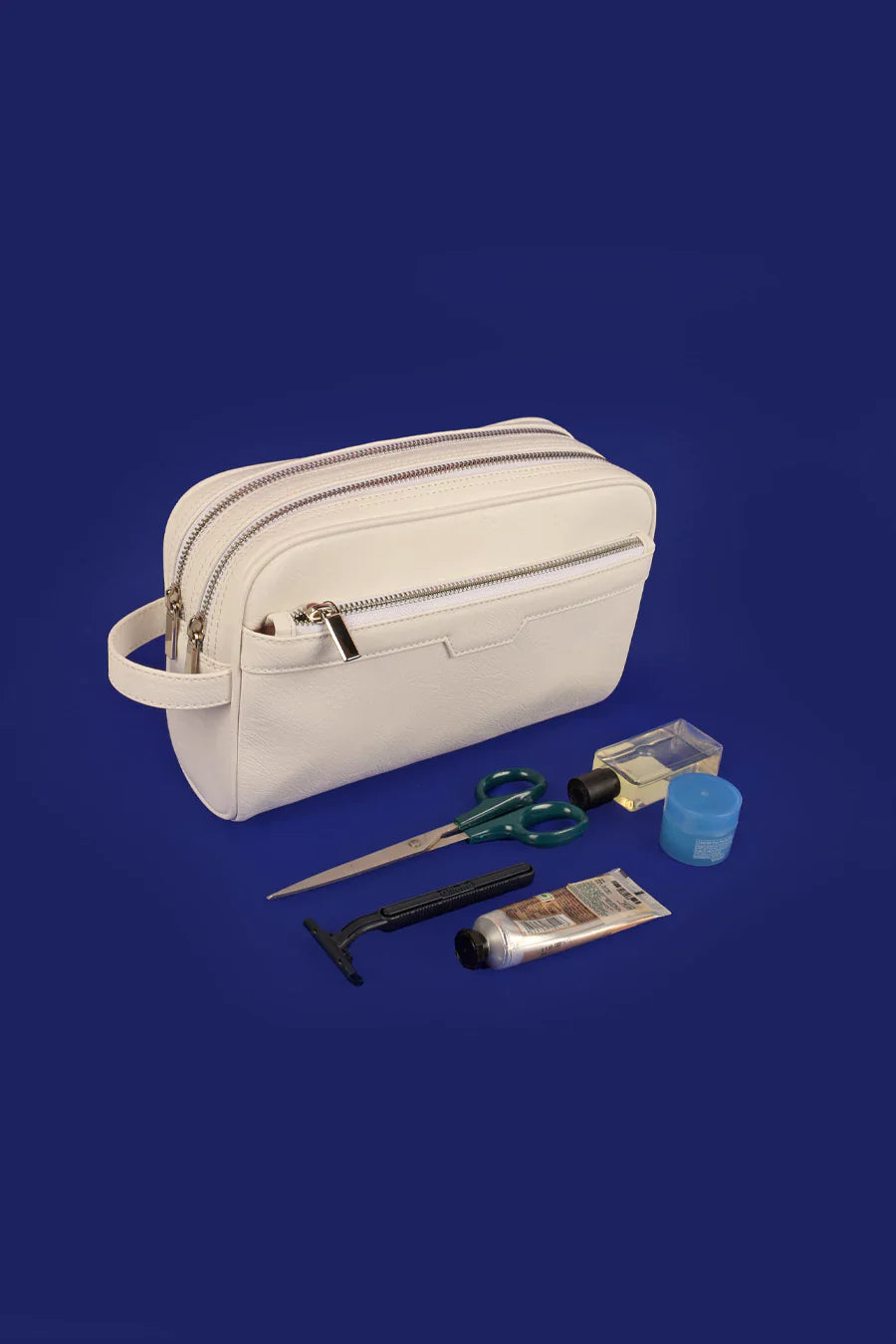 The House of Ganges - The Vegan Leather Travel Toiletry Pouch