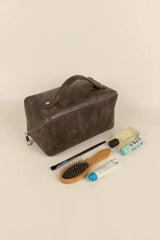 Emi Vegan Leather Toiletry Pouch