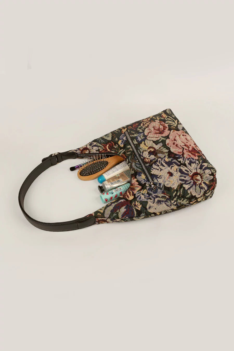 Katie Medium Handloom Shoulder Bag