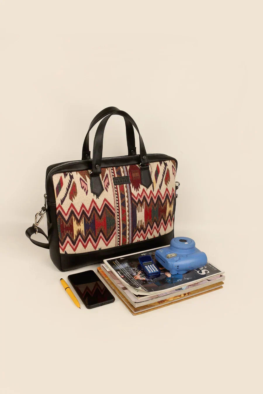 The House Of Gages Ross Handloom 15 Inch Laptop Bag