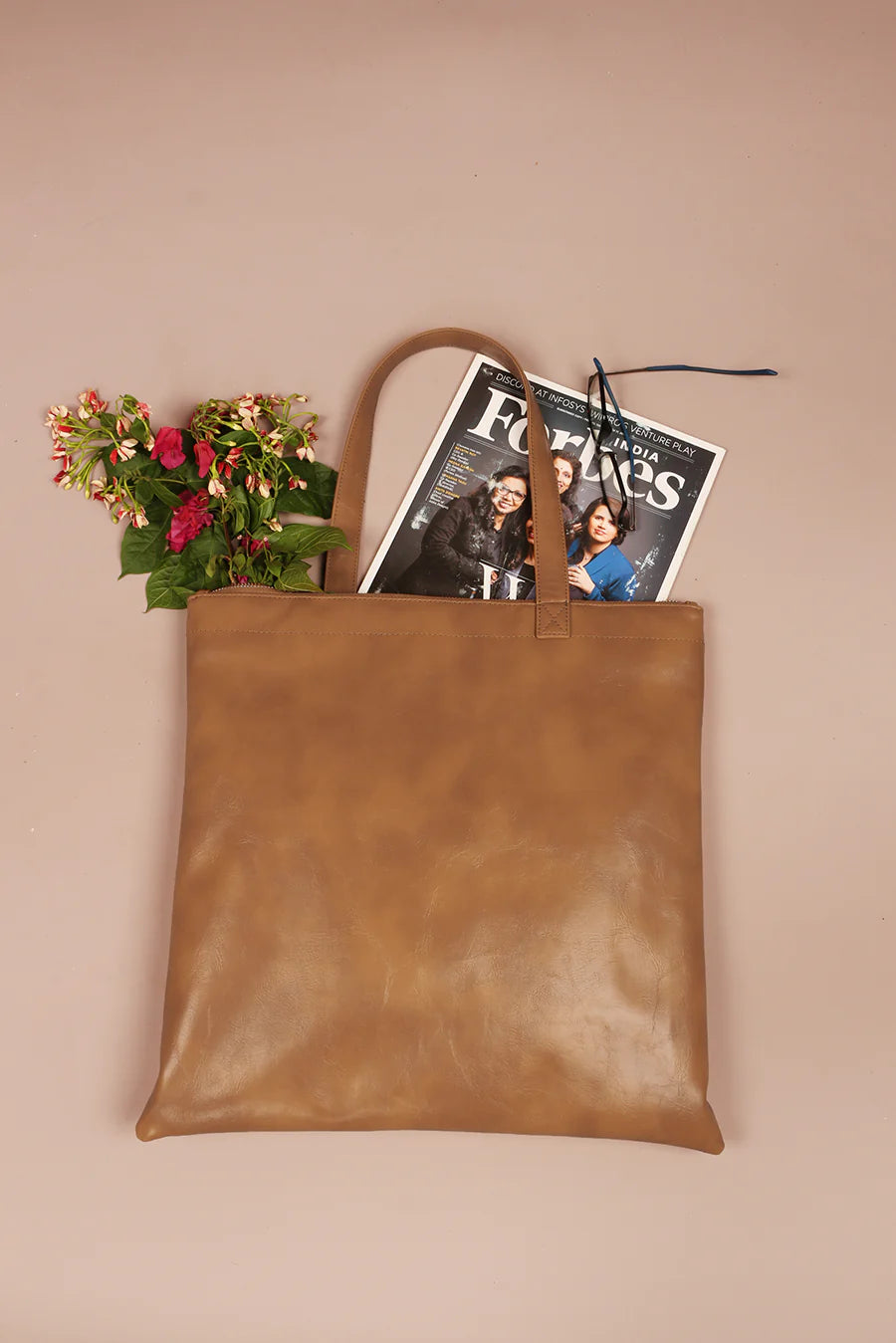The House of Ganges - Lightweight Vegan Leather Tote Bag