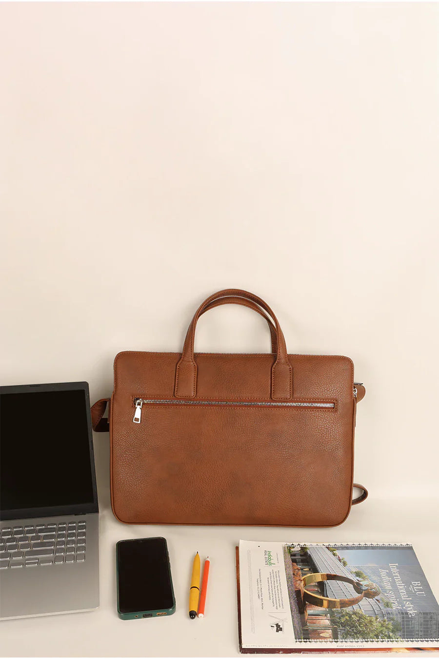 The House of Ganges - Dual Zip 15 Inch Laptop Bag