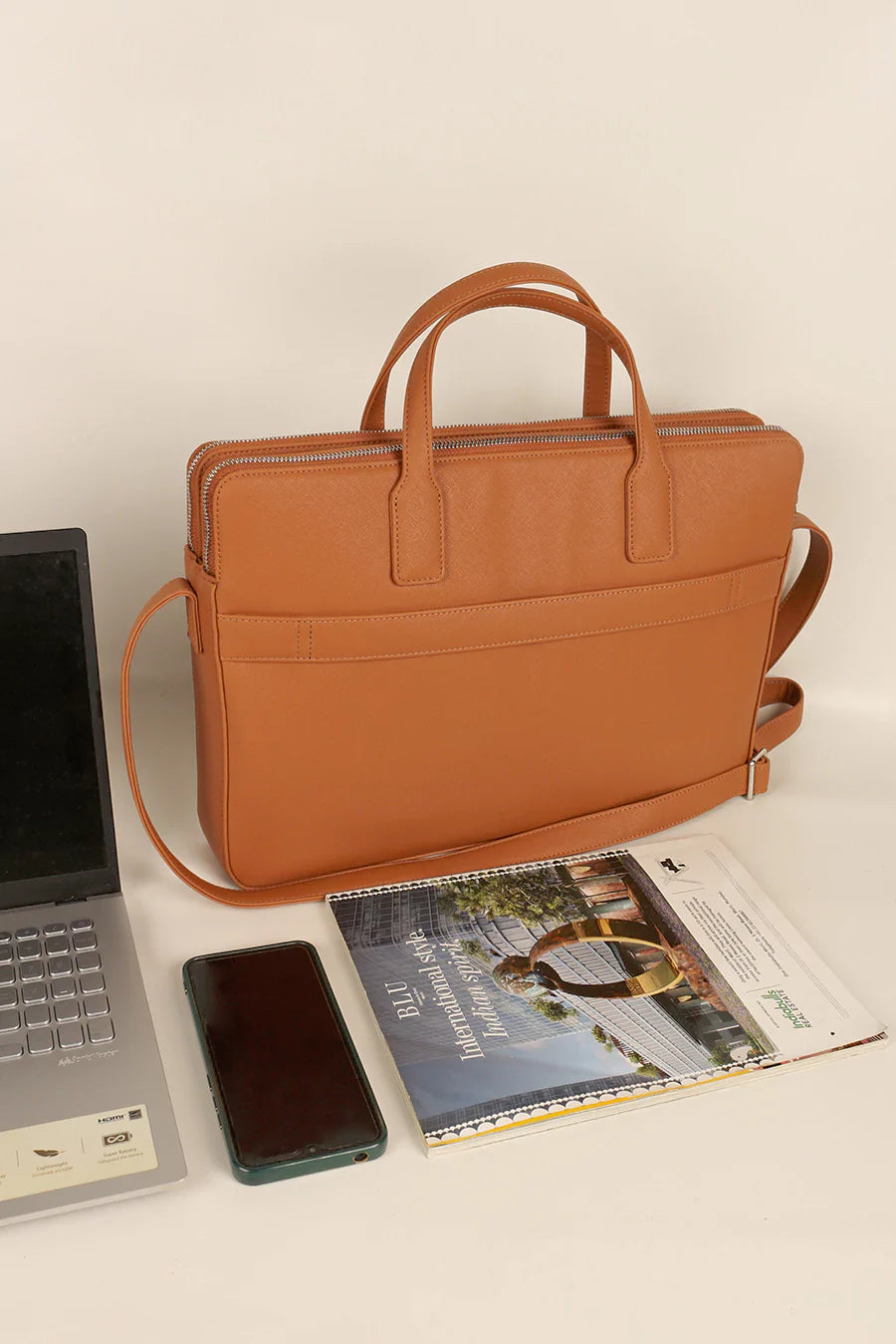 The House of Ganges - Dual Zip 15 Inch Laptop Bag