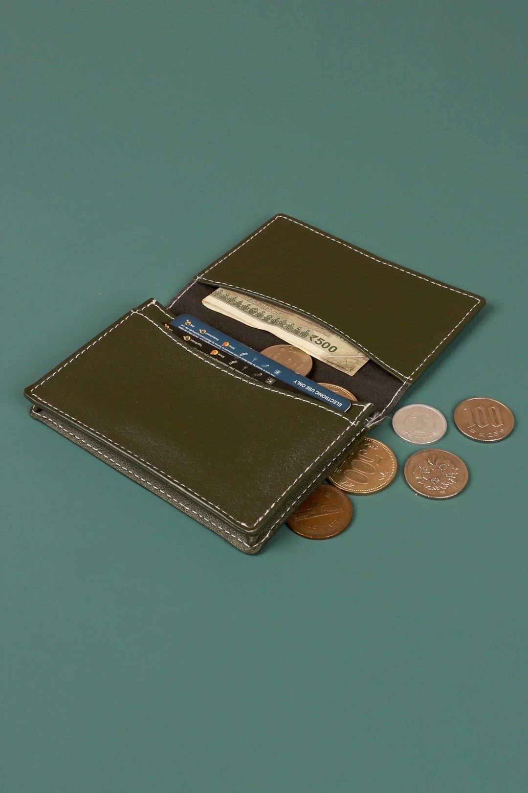 The House Of Ganges Beth Vegan Leather Mini Wallet